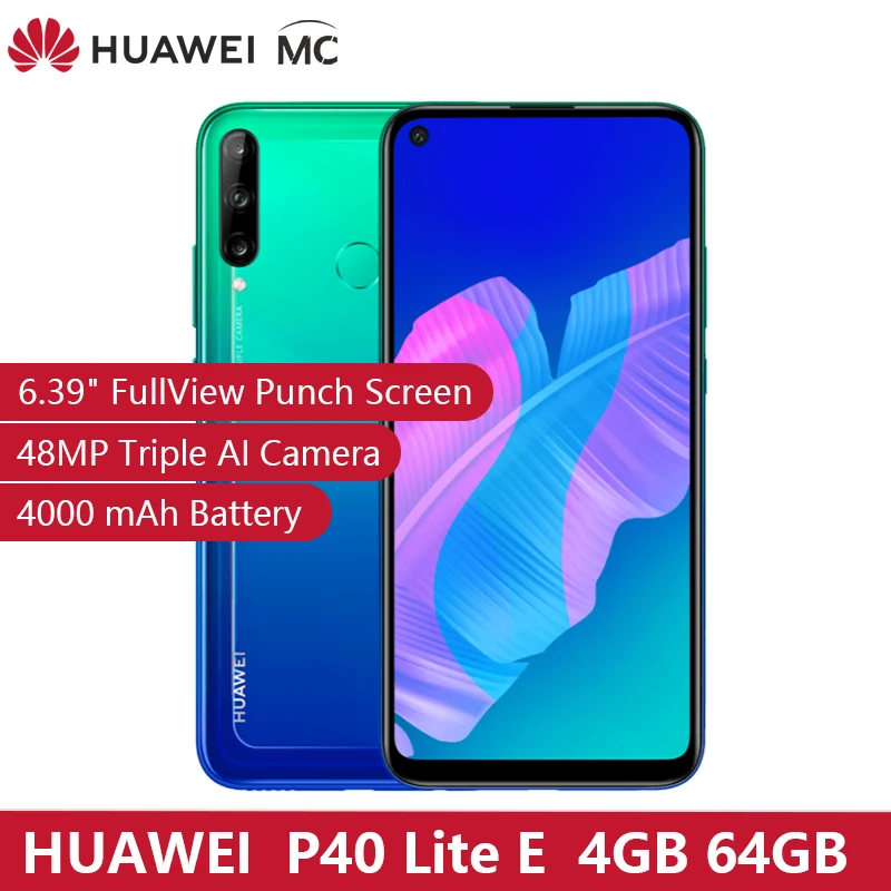 Оригинальный HUAWEI P40 Lite E 48MP Тройная AI камера 6,39 "полный обзор Дырокол экран мобильный телефон в наличии 4000 мАч датчик отпечатков пальцев|Смартфоны и мобильные телефоны| | АлиЭкспресс