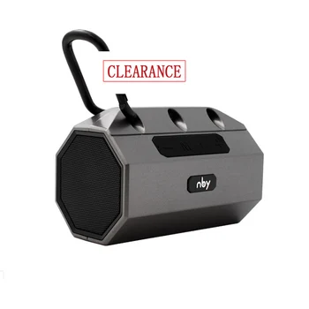 

NBY 2290 Bluetooth Speaker IPX6 Waterproof Speaker Column Portable Speaker with Mic Bass Wireless Bluetooth 5.0 Speakers