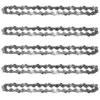 6 Inch Mini Steel Chainsaw Chain Electric Electric Saw Accessory Replacement Electric Chain Saw Chain 3