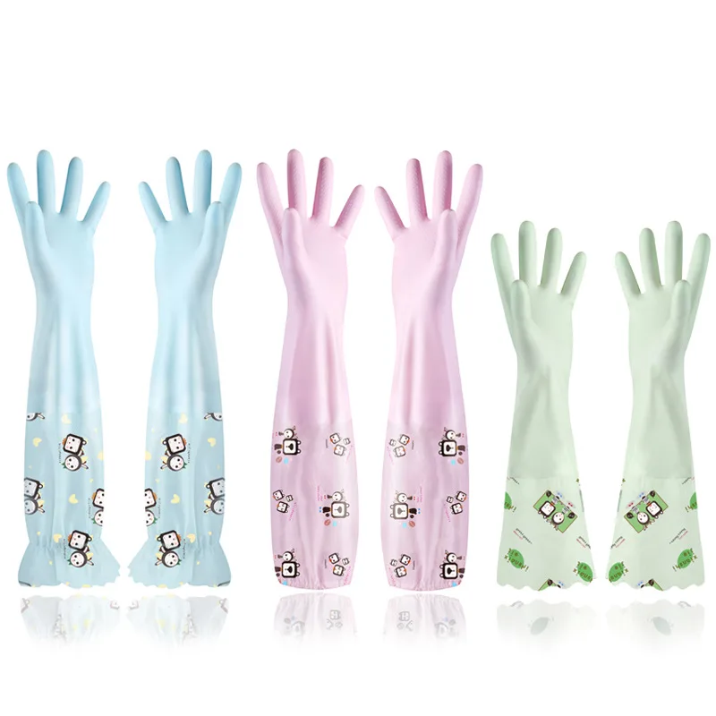 Dishwashing Gloves Kitchen Thickened Rubber Latex Laundry Clothes