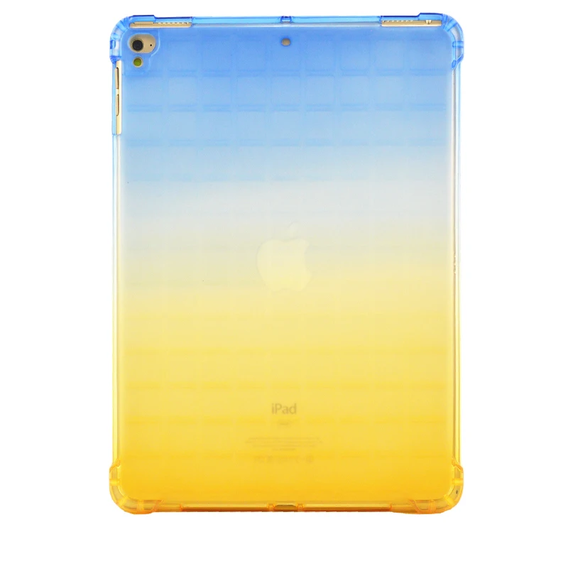 Ablet pc защитный чехол для ipad 9,7 Air2 Air1 TPU градиентная мягкая задняя крышка Pro 9,7 дюймов Чехол