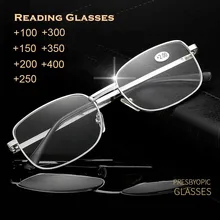 Оправа для пресбиопии стекло для глаз es с полимерными линзами удобный светильник стекло для мужчин и женщин стекло для чтения es+ 100+ 150+ 200+ 250+ 300+ 350+ 400