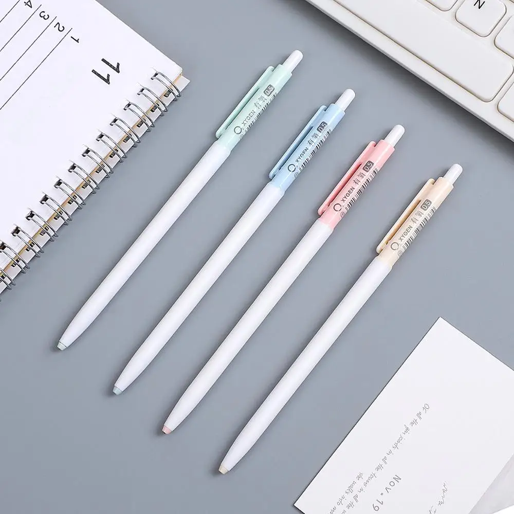 4pcs/set simple cute mechanical pencil 0.5mm for writing school office automatic student kawaii School supplies | Канцтовары для