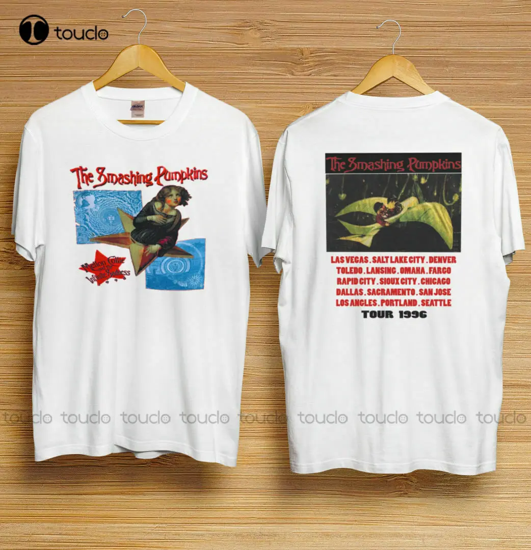 

Женская и мужская футболка Smashing Pumpkins Tour 1996 метра