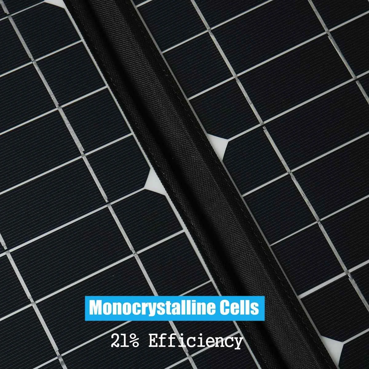 200 Вт 18 в монокристаллическая складная солнечная панель USB DC солнечные батареи посылка с 1,5 м MC4 кабель для автомобильного аккумулятора водонепроницаемый