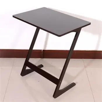 

60x40x65cm Z-shaped Bamboo Sofa Side Table Coffee，ship from US drop shipping