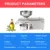 YTK Automatic S8 Commercial Oil Press High Power Pressing Льняное Семя Арахис Нержавеющая Сталь Интеллектуальная Пресса