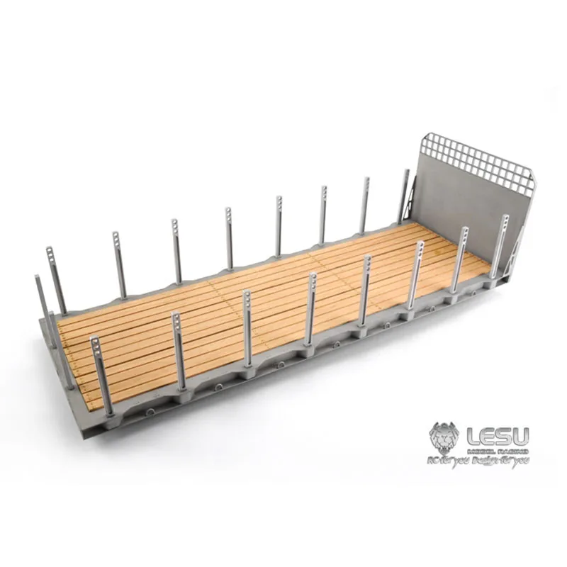 Металлический 56 см бортовой для 1/14 RC LESU HINO700 трактор TAMIYA грузовик прицеп