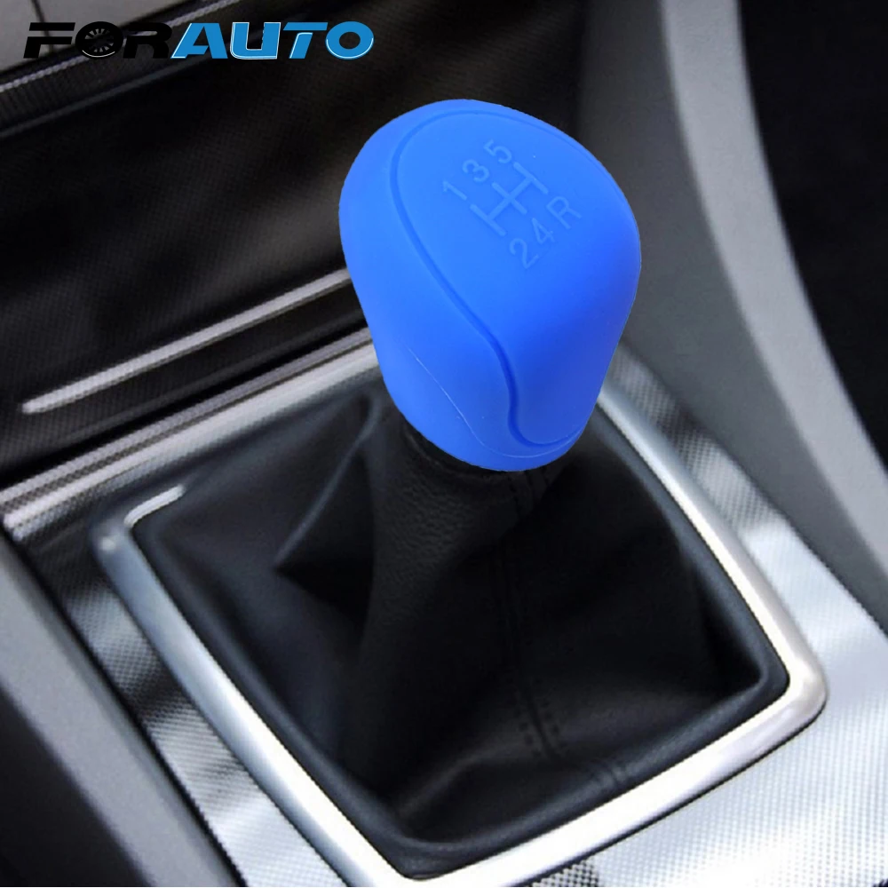 FORAUTO ручка переключения передач для автомобиля, воротники переключения передач для ESCORT Ford Focus 2 3 4 MK2 MK3 MK4 MT 2009-, автостайлинг