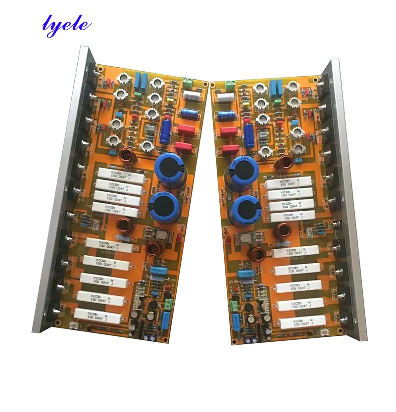 US $351.04 FM711 Audio Amplifier Board Enthusiast HighPower RCA SingleEnded Input Finished Power Amplifier Board 2 Pieces