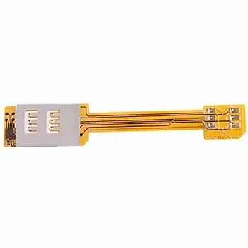 

Dual SIM Adapter Micro SIM Conversion SIM card Universal Chip iphone5 For Samsung For 4Generations W2T2