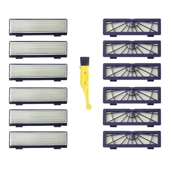 

13Pcs Filter + Cleaning Brush Vacuum Accessories Kits For All Neato Botvac Robotics 70E 75 80 85 And D Series Vacuum Cleaner Rep
