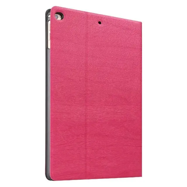 Rose Деревянный флип-чехол для IPad Air 1 Air 2 Чехол A1566 A1567 из искусственной кожи Смарт авто-сна Стенд чехол для IPad Air 1 2 чехол 9,7'' - Цвет: Rose