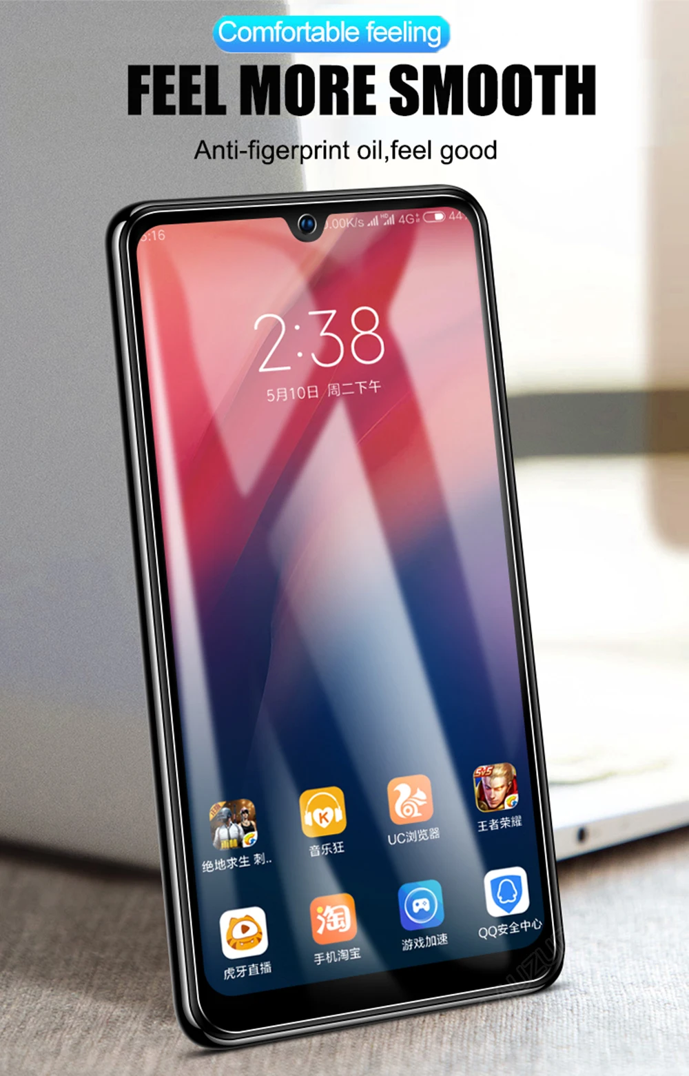 9D Protective Glass For Xiaomi Redmi 7 7A 8 8A K20 K20 Pro K30 Redmi Note 7 8 Pro 8T Screen Protector Tempered Glass Film