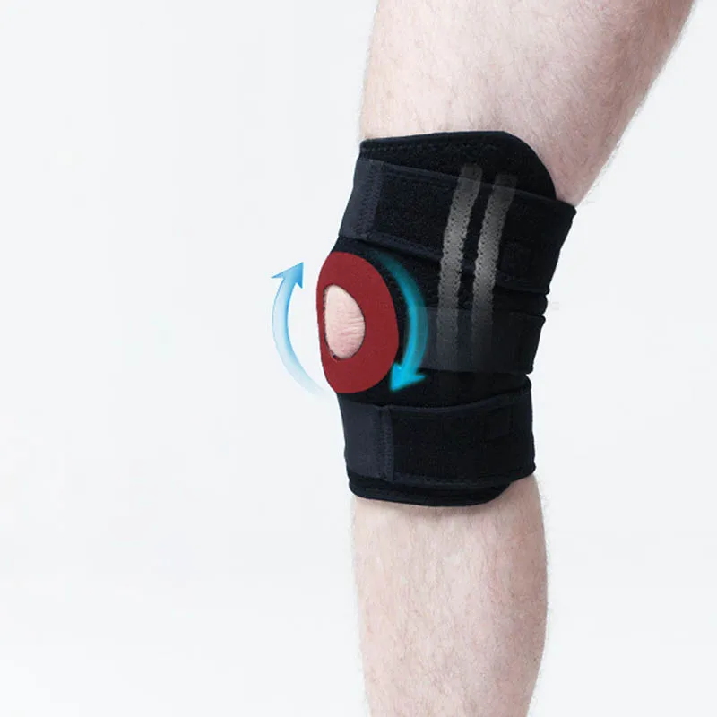 Эластичные Спортивные наколенники "дышащая" поддержка Kneepad Профессиональный защитный компрессионный коленный бандаж рукава для фитнеса пешего туризма 1 шт