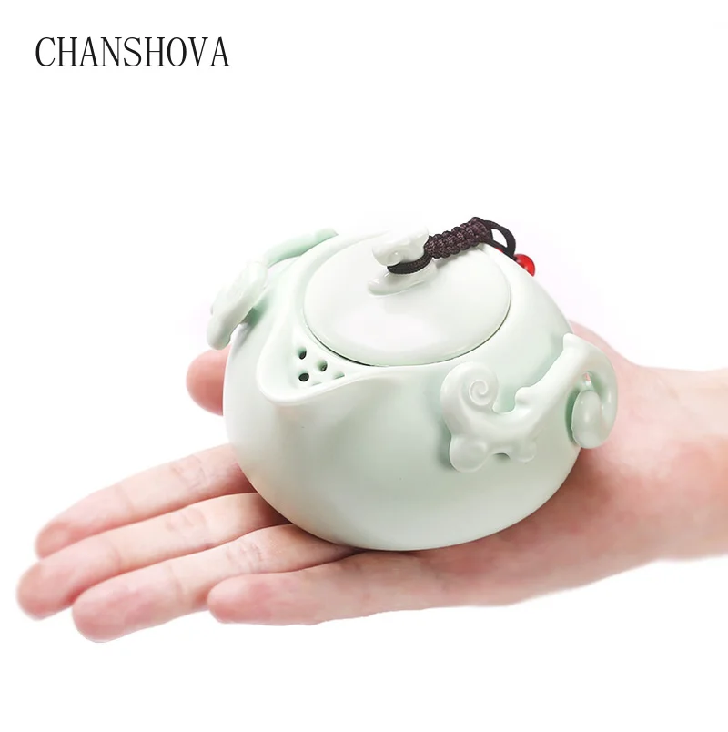 CHANSHOVA китайский керамический чайник, домашний чайный набор кунг-фу, чайный сервиз, чайник для мытья рук, фарфоровый чайник, китайский чай