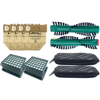 

Roller Brush Hepa Filters Carbon Filters for VORWERK VK130 VK131 FP130 FP131 Vacuum Cleaner Spare Parts