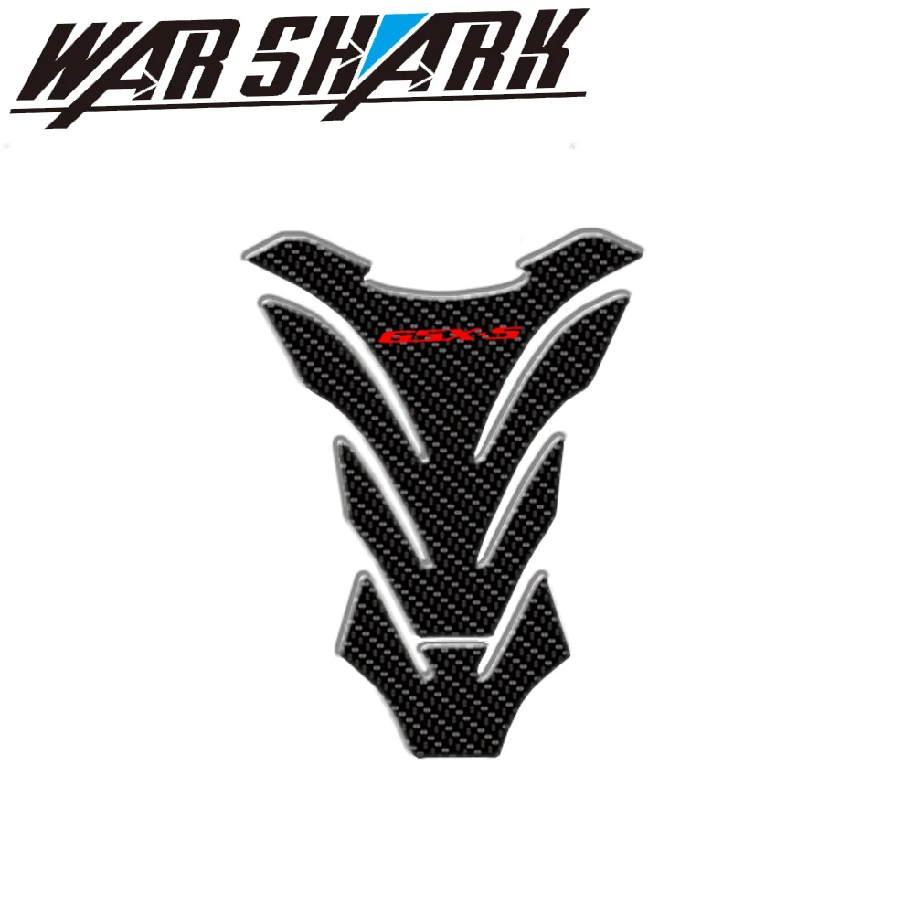 Для SUZUKI GSXS 1000 GSXR1000 GSX R 1000 текстура волокна мотоцикл топливный бак Pad крышка наклейки газовая крышка война наклейка в виде акулы