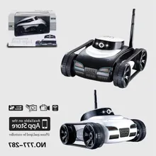 Радиоуправляемый Танк I-Spy tank 777-287, МП камера, WiFi, IOS, Android, робот-телефон, управляемая светодиодная машина, радиоуправляемый робот, боевые танки, приложение, игрушка с дистанционным управлением