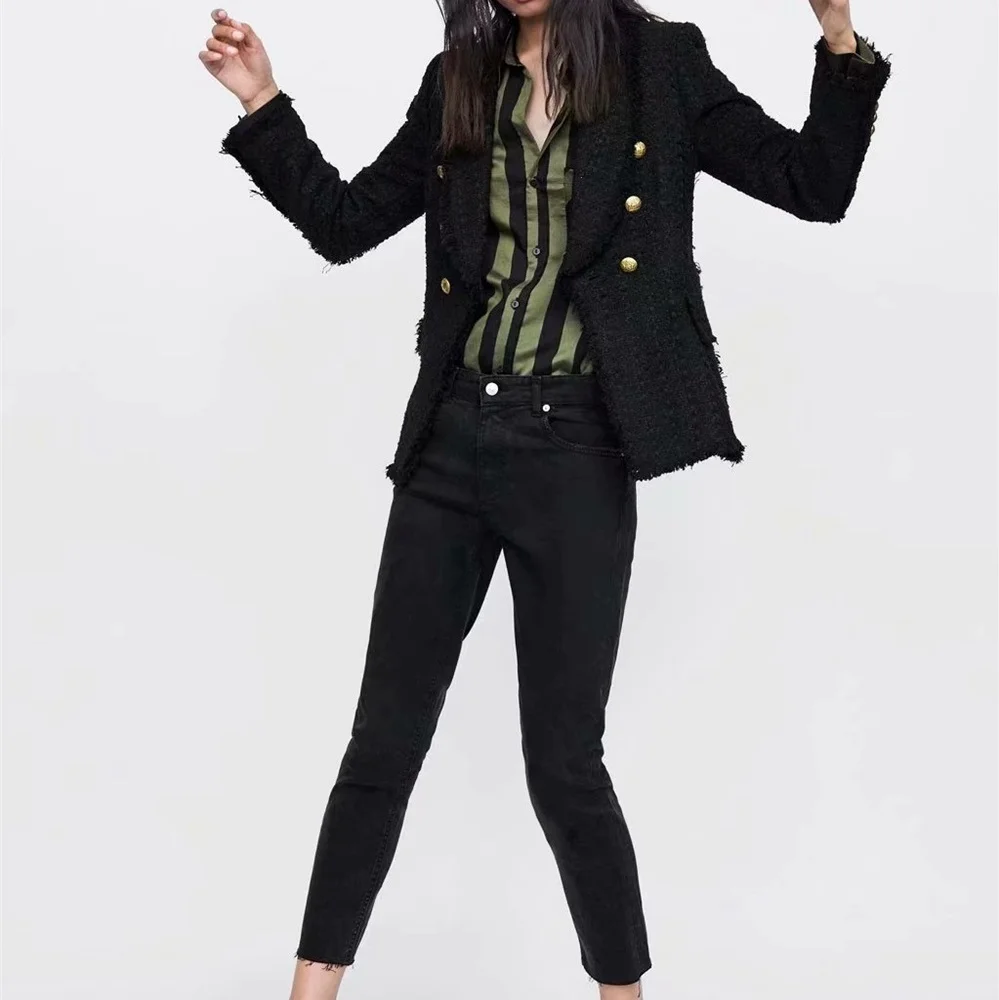 Осень 2009, женский стиль, Саморазвитие, Классический Маленький аромат, двубортная куртка, твил, твидовый костюм, короткая куртка