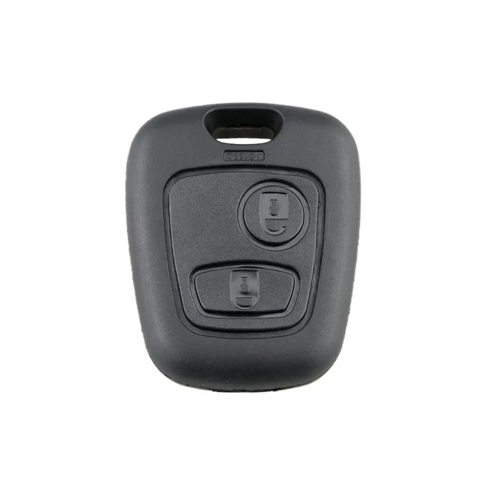 2-Button Remote Car Key Shell with 307 Blade