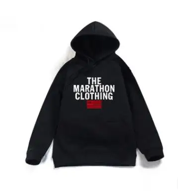 Nipsey Hussle the Marathon Hoodies Autumn RIP Rapper Harajuku Sweatshirts Mens Clothing - Цвет: black