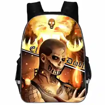 

new Suicide Squad Harley Quinn Backpack Teenagers Boys Girls School Bags Sans Student Travel Bag Shoulder Backpacks sac a dos