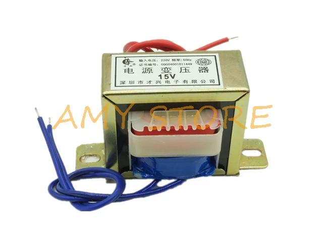 EI35* 15 AC6V/9 V/12 V/15 V/18 V/24 V/30 V/36 V выход EI FerriteCore вход 220V 50Hz вертикальный монтажный трансформатор электропитания 2W DB-2VA