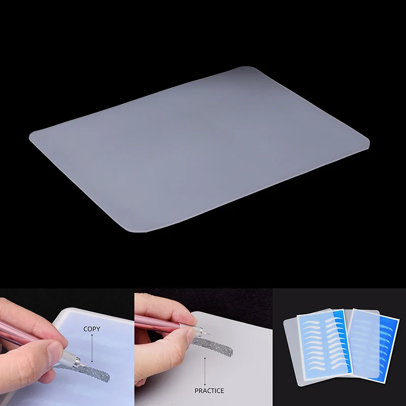 Transparent Practice Skin Tattoo Silicone Learn Blank Tattoo Tattooing Fake False Practice Skin Synthetic Tattooing Accesories