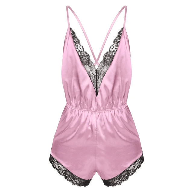 Floral Lace Sissy Bodysuit: Transparent Erotic Nightwear for Crossdres – My  Crossdresser Shop