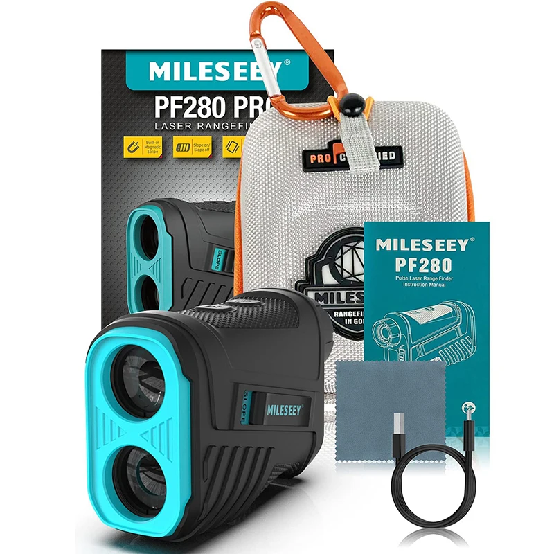 正規販売店 Mileseey-ミニゴルフ距離計pf240，600m，800m，1000m，yd，スポーツ，狩猟，ゴルフc用  Mileseey-ゴルフレーザー距離計,傾斜付きゴルフ距離計,振動,ユニークな検索,ゴルフ,狩猟,800ヤードに適しています 