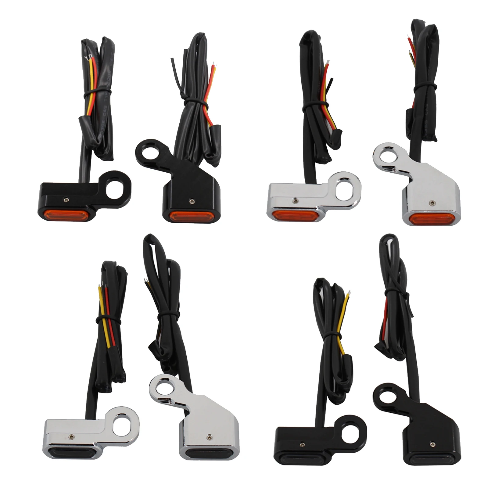 LED Turn Signal Indicator Running Light for Harley Softails Dynas Sportsters |