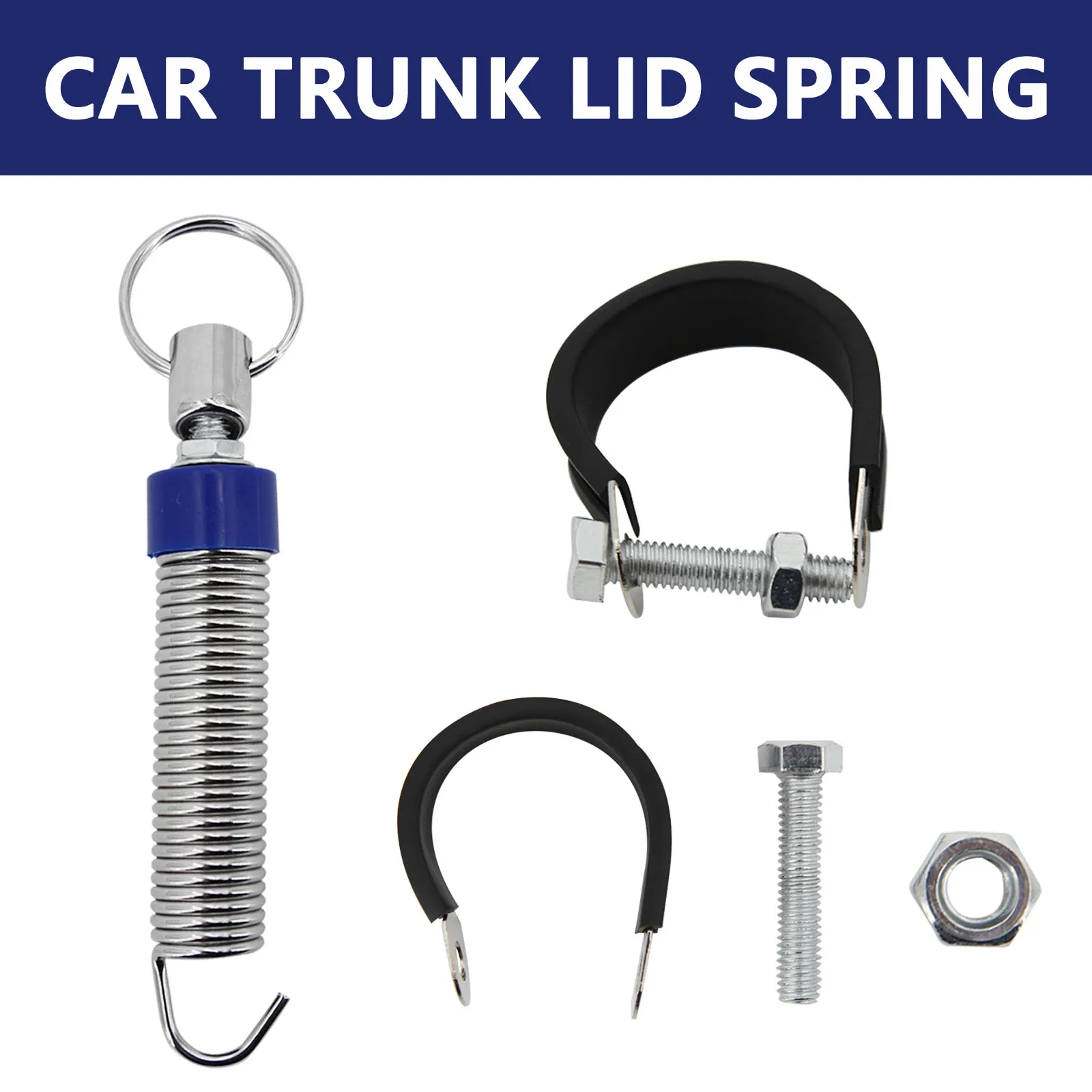 Car Trunk Boot Lid Spring Adjustable Metal Spring Device For