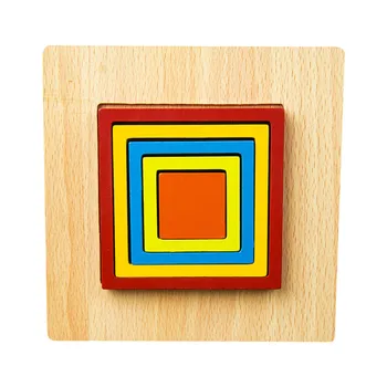 

DIY Creative 3D Wooden Puzzle Geometric Puzzle Intelligence Educational Toy The Best Gift for your lover Развивающие игрушки