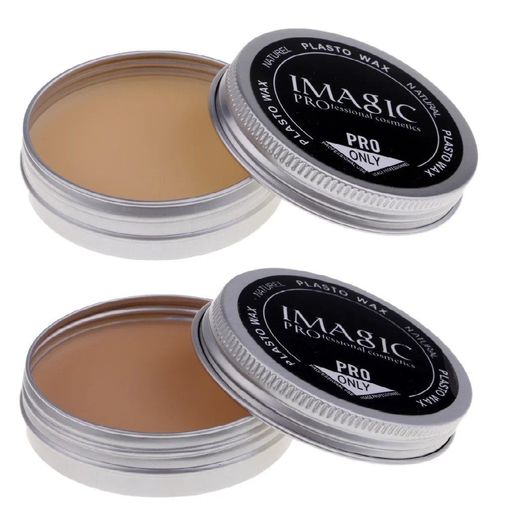 2pcs 20g Halloween Professional Special Effects Stage Makeup Wax Fake Wound Moulding Scars Prosthetics