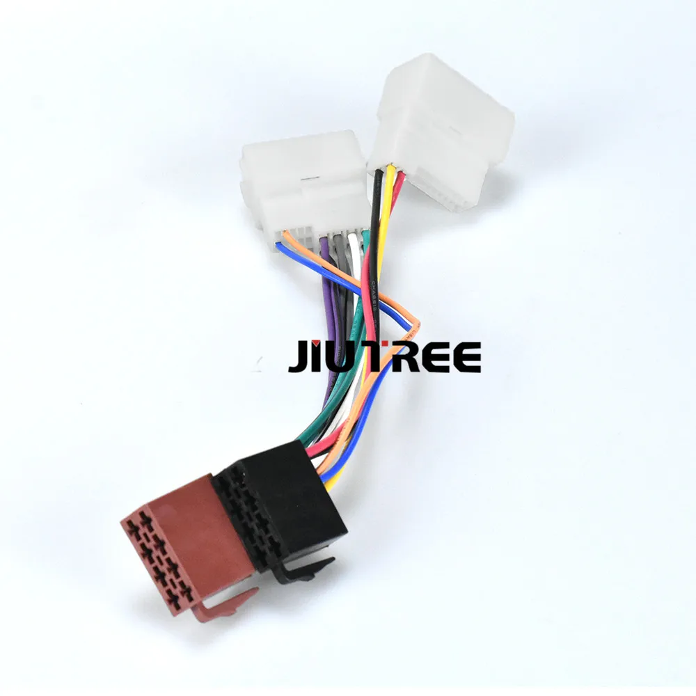 12-033 ISO адаптер для автомобильного радио для HYUNDAI Accent 2010+/KIA Sportage 2010+/Rio 2011+ жгут проводов разъем стереоадаптер кабель