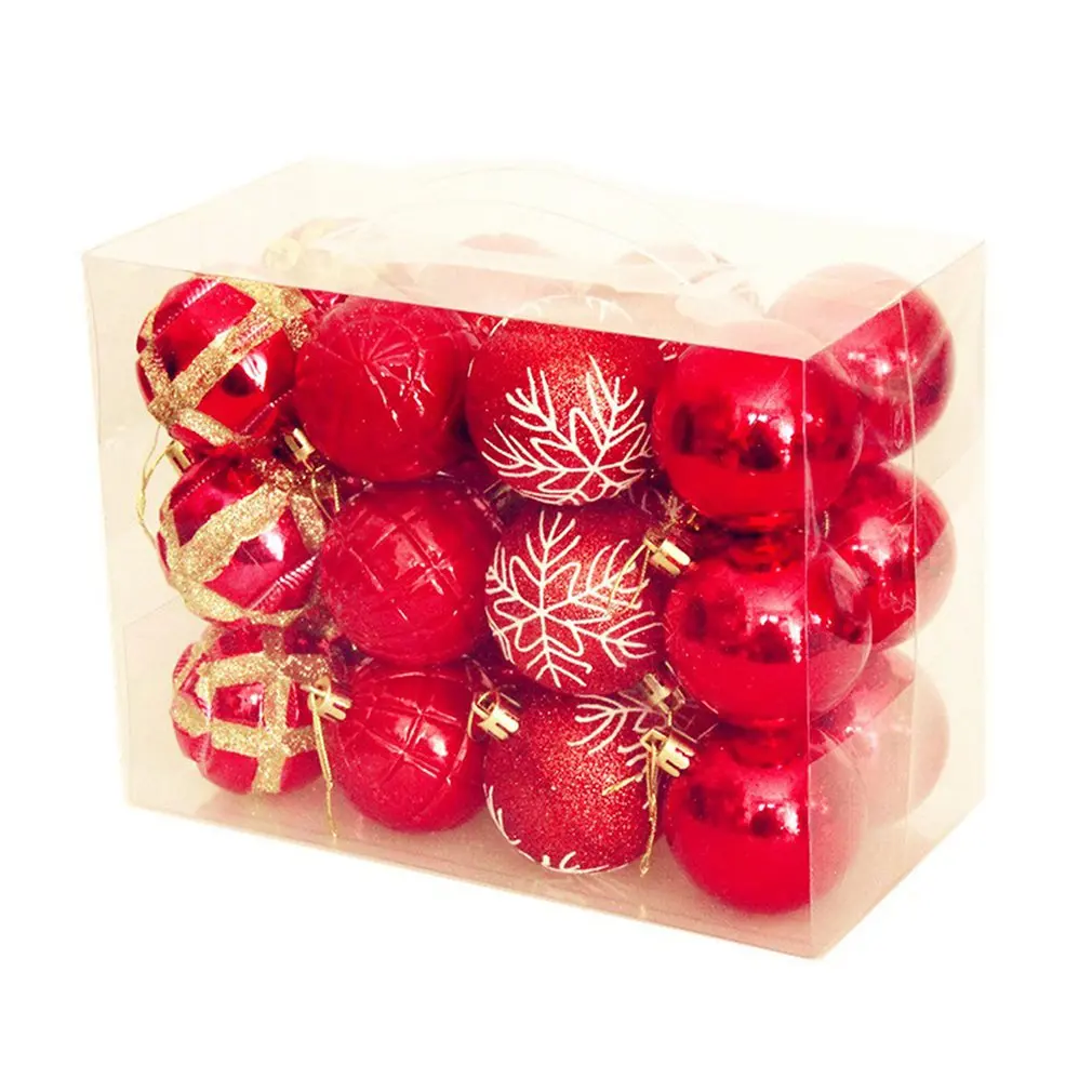 

Christmas Balls Christmas Supplies Christmas Decorations Ornaments Fashion Professional Materials Durable Holiday Atmosphere