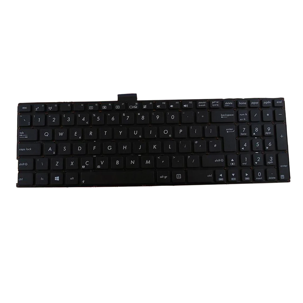 Английская раскладка для замены клавиатуры ноутбука без рамки Asus X555D X555L X555LA X555LJ