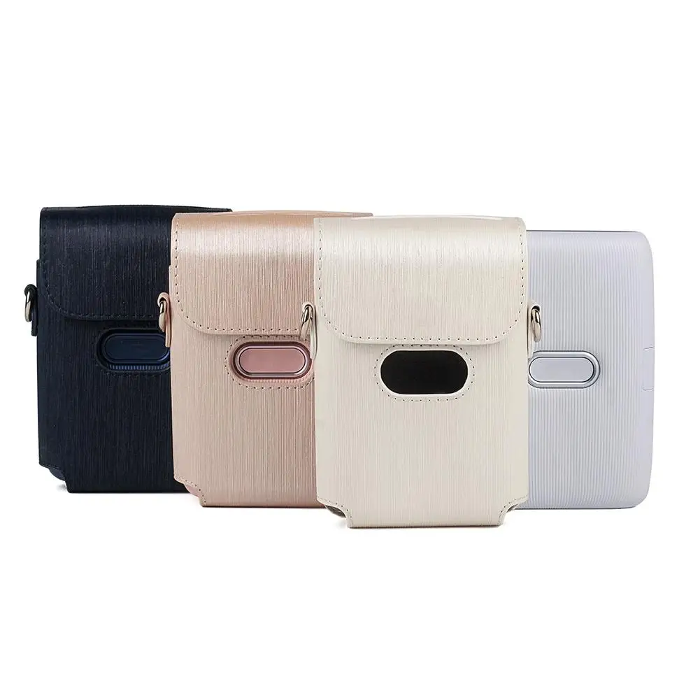 Мини ссылка принтер камера Чехол Сумка через плечо из искусственной кожи