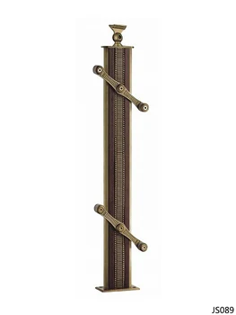 

Freeshipping 950mm JS089 Column Customade Floor Mount Newel Handrail Armrest Post Pillar Pole for Staircase