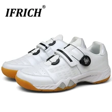 Мужская обувь для бадминтона, профессиональная обувь для настольного тенниса, мужские Нескользящие домашние спортивные кроссовки, дышащая теннисная обувь для детей