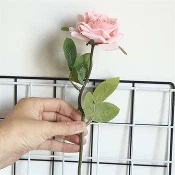 Artificial Flower Mida Rose Plant Bonsai Wedding Decoration INS Wind fake Roses