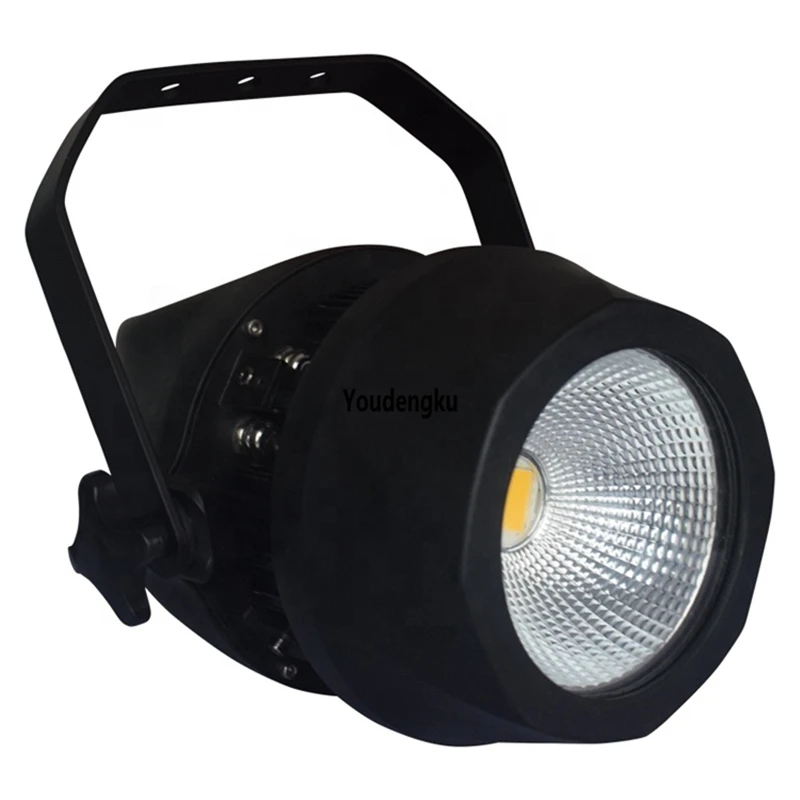 4pcs Aluminum DJ Par RGBW 200w Led Par64 dmx cob par ip65 Waterproof led cob Par Can Lights
