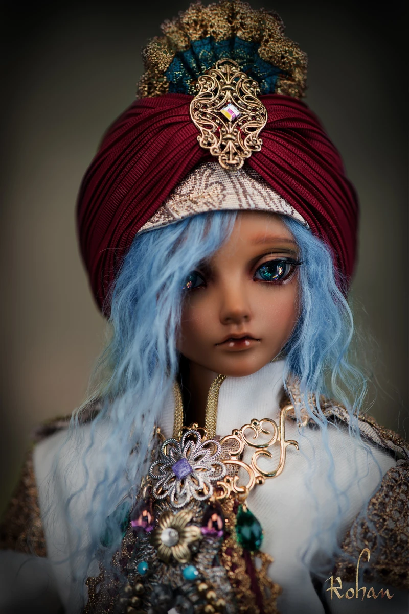 

The new dollhua BJD sd 1/4 Rohan doll toy articulated body with eyes 42 cm high resin spot factory sales