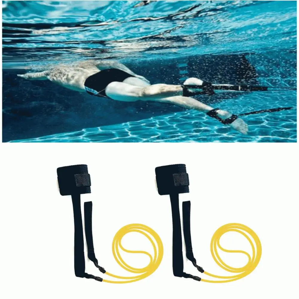 Bungee Swim Trainer Belt Swimming Pool Training Stationary Swimmer