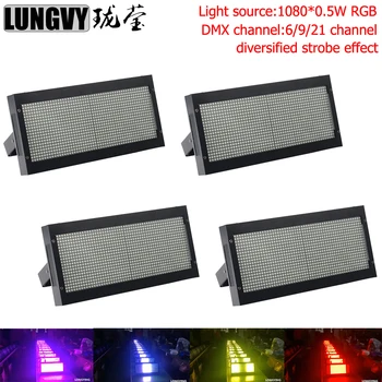 

Free Shipping 4pcs/lot RGB Martin Atomic DMX 600W Strobe Light-Martin Atomic DMX 6/9/21 Channel Strobe Flash Light