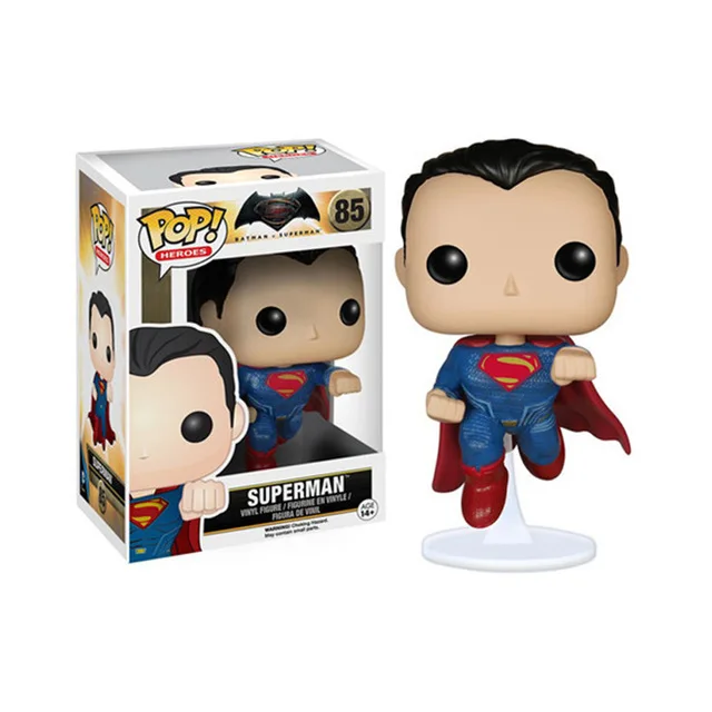 Funko pop! Супергерои Супермен виниловые фигурки героев ПВХ коллекционные игрушки