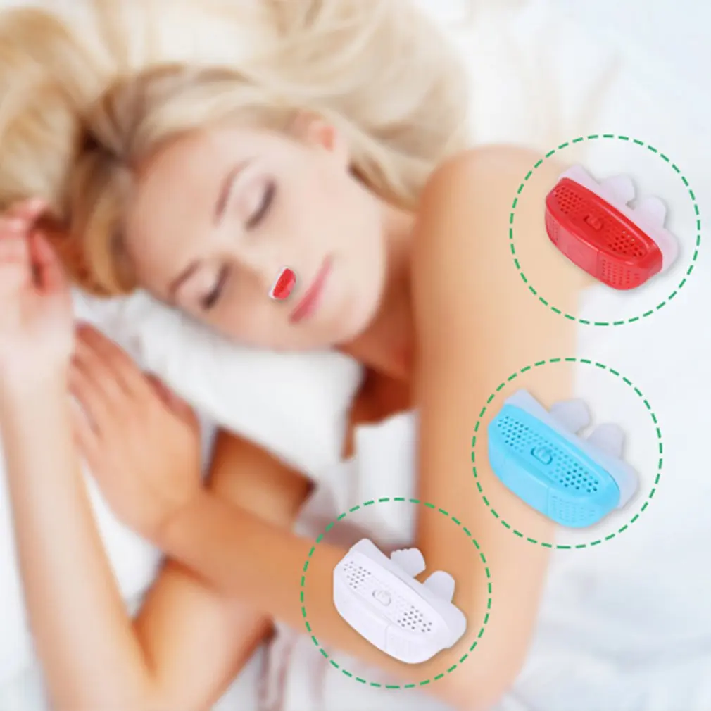 Battery Stopper Nasal Snoring Stopper Silicone Stopper Exhalation Stopper Smart Breathing Stopper No Battery 4