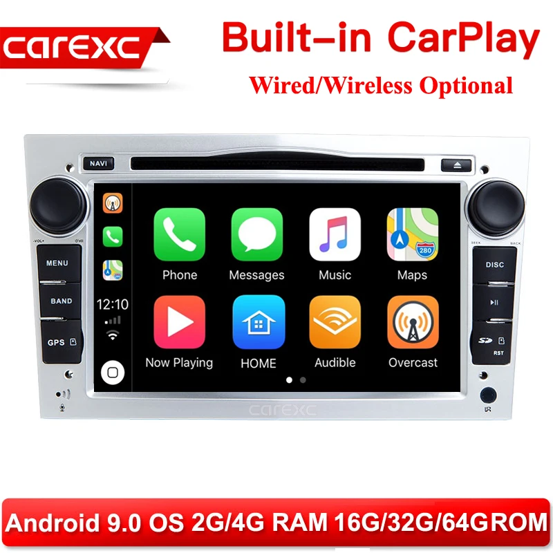 Автомобильный мультимедийный плеер CarExc 2 DIN для Opel Vectra C Zafira B Corsa D Astra H G J Meriva Vivaro