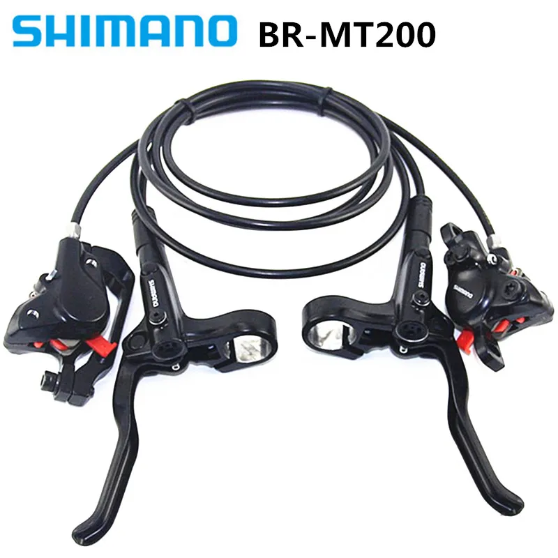 SHIMANO BR-MT200/M315 тормозной велосипед MTB Гидравлический дисковый тормоз фиксированный зажим горный велосипед тормоз M315 тормоз обновленная версия